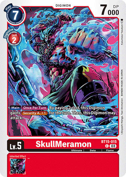 Exceed Apocalypse BT15-015 SkullMeramon