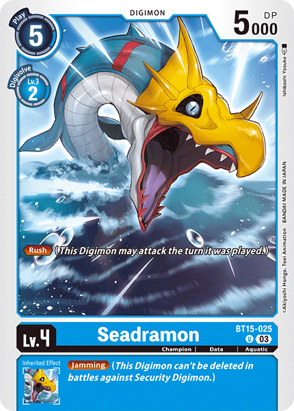 Exceed Apocalypse BT15-025 Seadramon