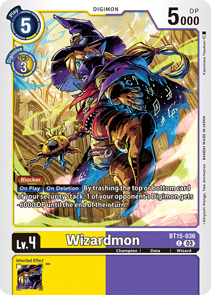 Exceed Apocalypse BT15-036 Wizardmon