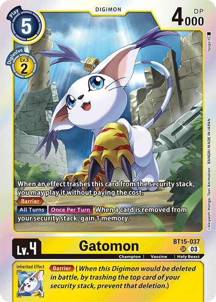 Exceed Apocalypse BT15-037 Gatomon