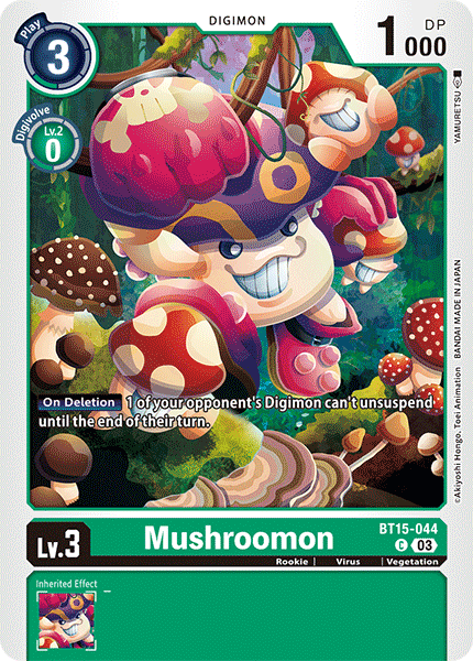Exceed Apocalypse BT15-044 Mushroomon