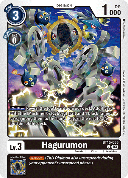 Exceed Apocalypse BT15-055 Hagurumon