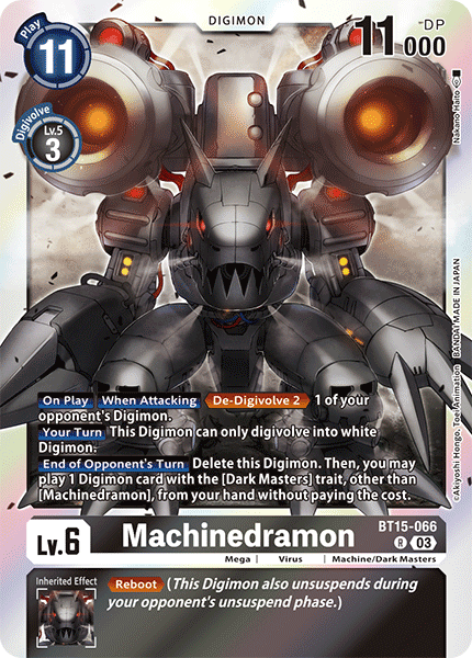 Exceed Apocalypse BT15-066 Machinedramon