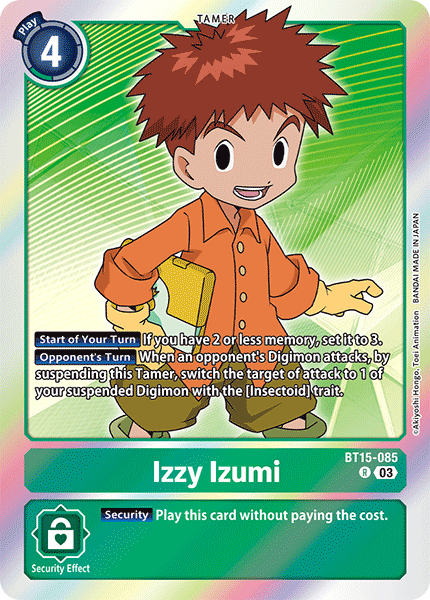 Exceed Apocalypse BT15-085 Izzy Izumi