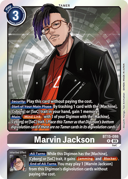 Exceed Apocalypse BT15-086 Marvin Jackson