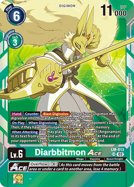 Exceed Apocalypse BT15 / LM-013 Diarbbitmon ACE