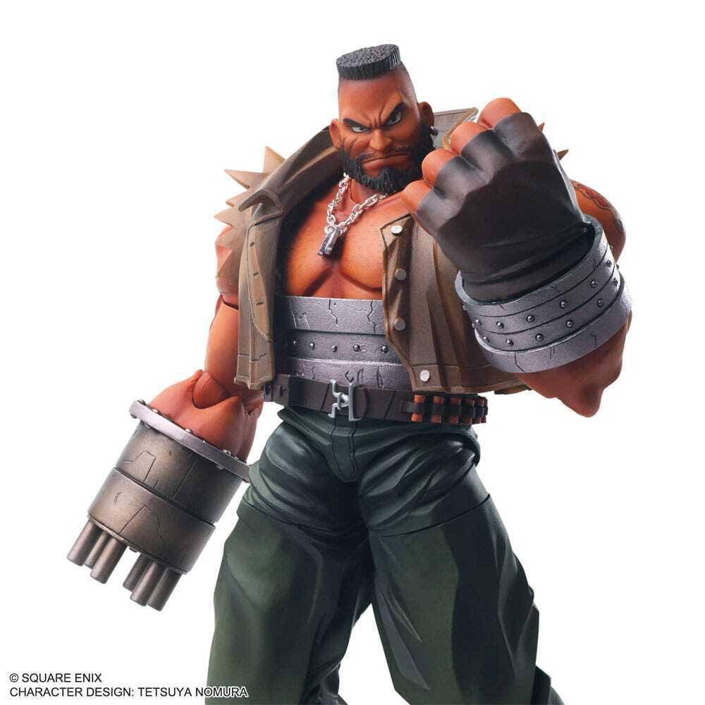 Final Fantasy VII Bring Arts Action Figure Barret Wallace 17 cm