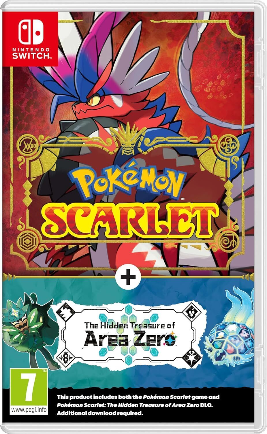 Pokémon Scarlet +The Hidden Treasue of Area Zero