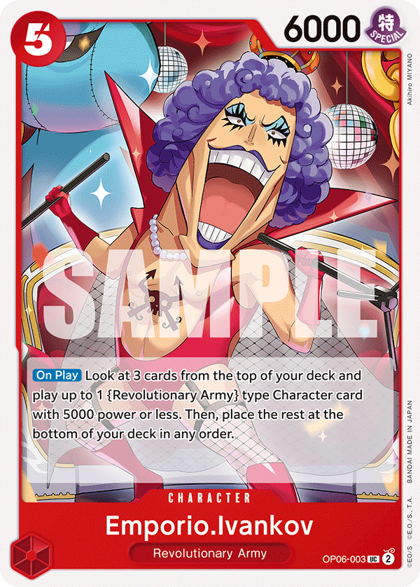OP06-003 | UC | CHARACTER Emporio.Ivankov