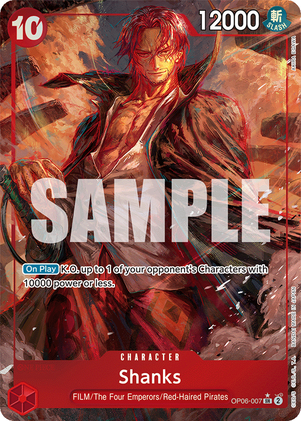 OP06-007 | SR | CHARACTER Shanks (Parallel)