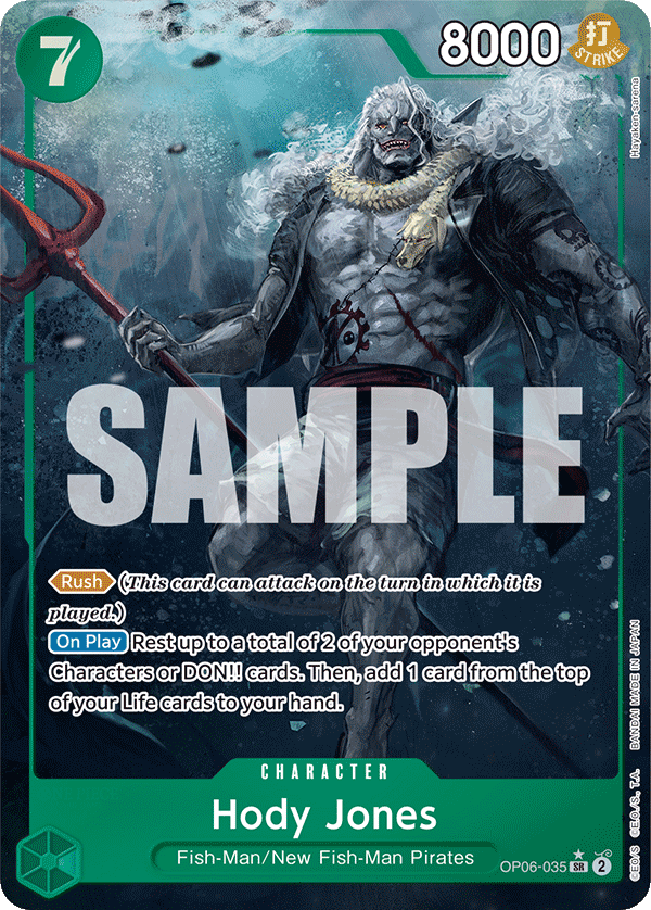 OP06-035 | SR | CHARACTER Hody Jones (Parallel)