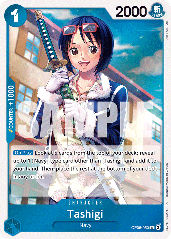OP06-050 | R | CHARACTER Tashigi