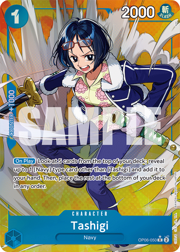 OP06-050 | R | CHARACTER Tashigi (Parallel)