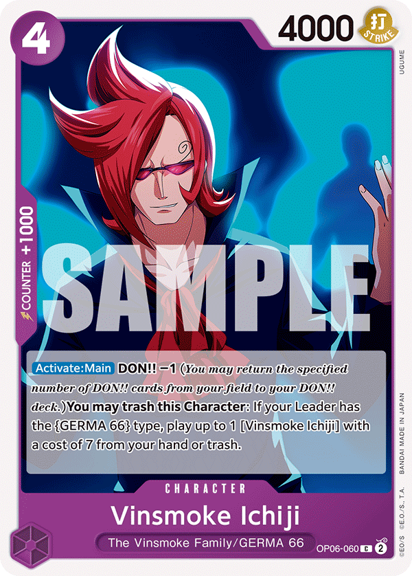 OP06-060 | C | CHARACTER Vinsmoke Ichiji