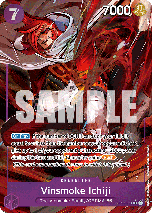 OP06-061 | R | CHARACTER Vinsmoke Ichiji (Parallel)