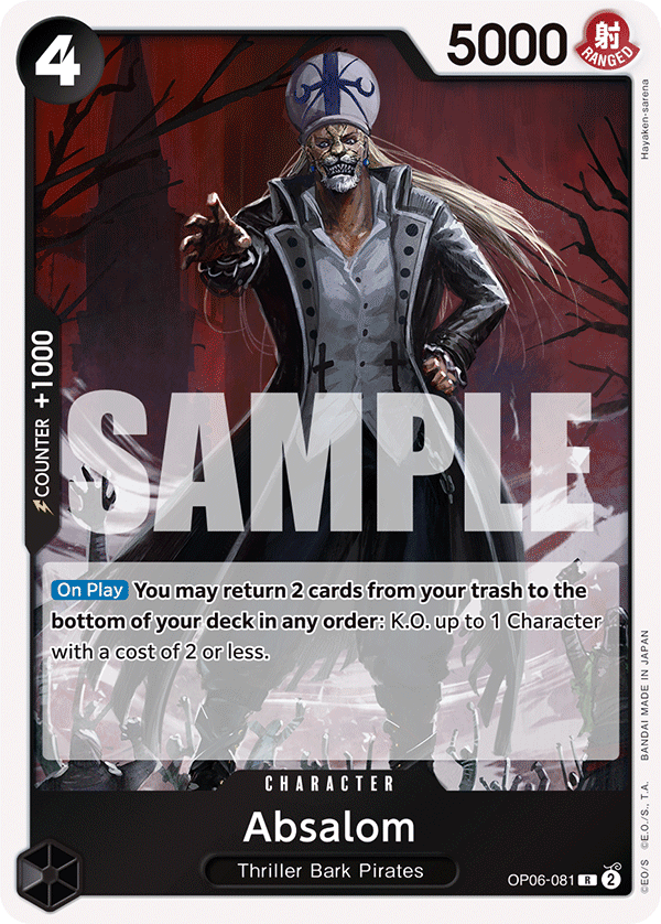 OP06-081 | R | CHARACTER Absalom