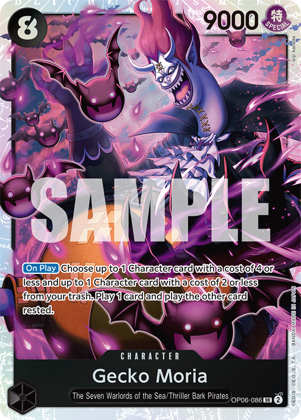 OP06-086 | SR | CHARACTER Gecko Moria
