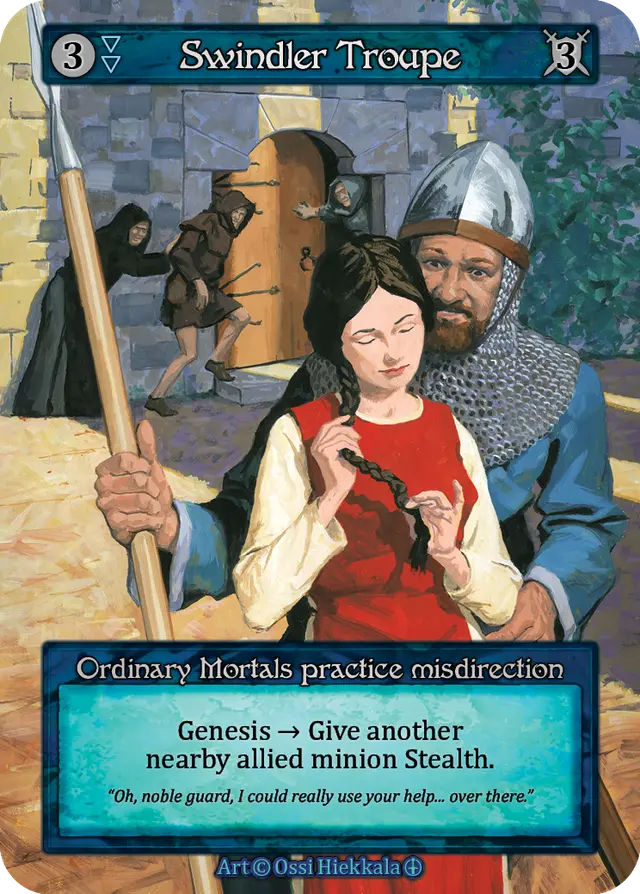 Sorcery Contested Realm Arthurian Legends - Swindler Troupe