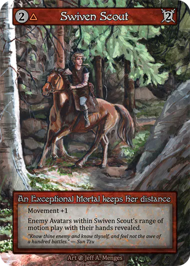 Sorcery Contested Realm - Swiven Scout Foil