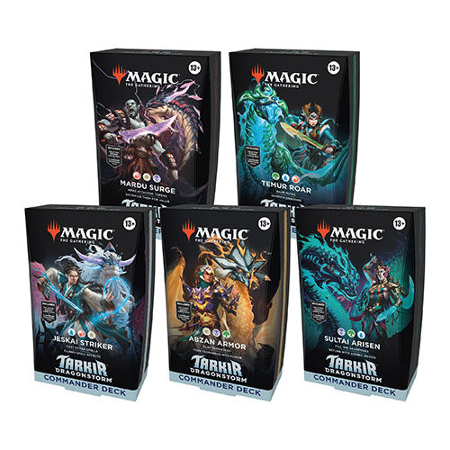 Magic: The Gathering - Tarkir: Dragonstorm Commander Deck - Includes All 5 Decks Deposit Payment