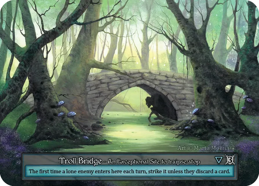 Sorcery Contested Realm Arthurian Legends - Troll Bridge