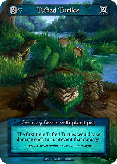 Sorcery Contested Realm - Tufted Turtles Foil