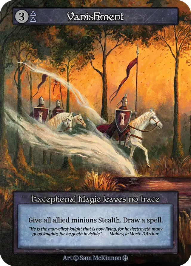 Sorcery Contested Realm Arthurian Legends - Vanishment