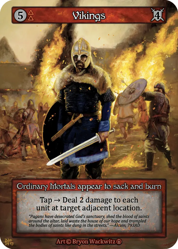 Sorcery Contested Realm Arthurian Legends - Vikings