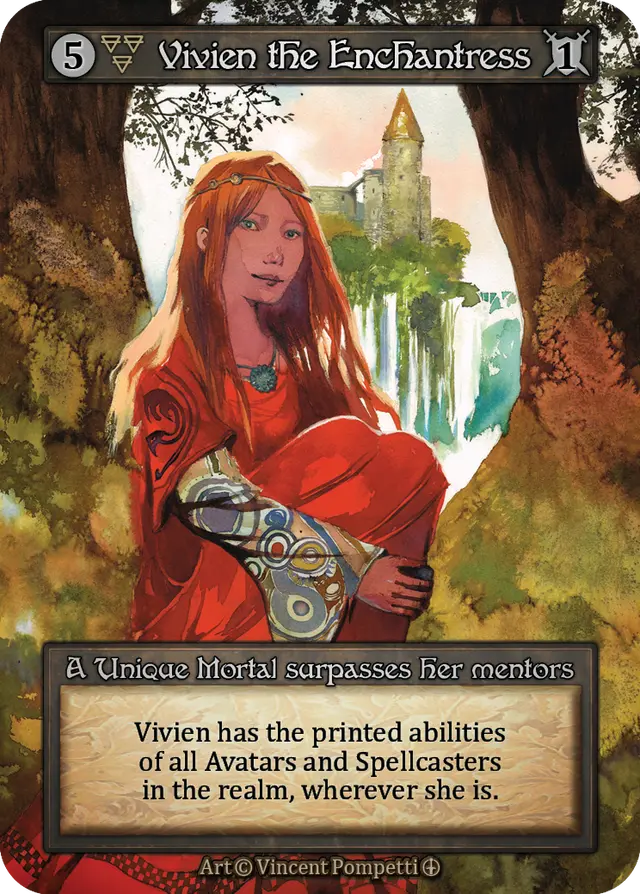Sorcery Contested Realm Arthurian Legends - Vivien the Enchantress