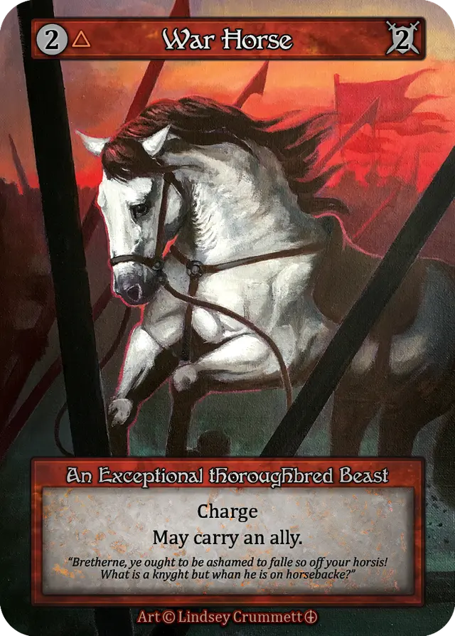 Sorcery Contested Realm Arthurian Legends - War Horse