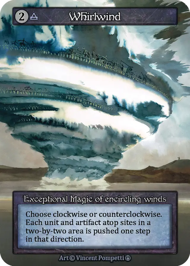 Sorcery Contested Realm Arthurian Legends - Whirlwind