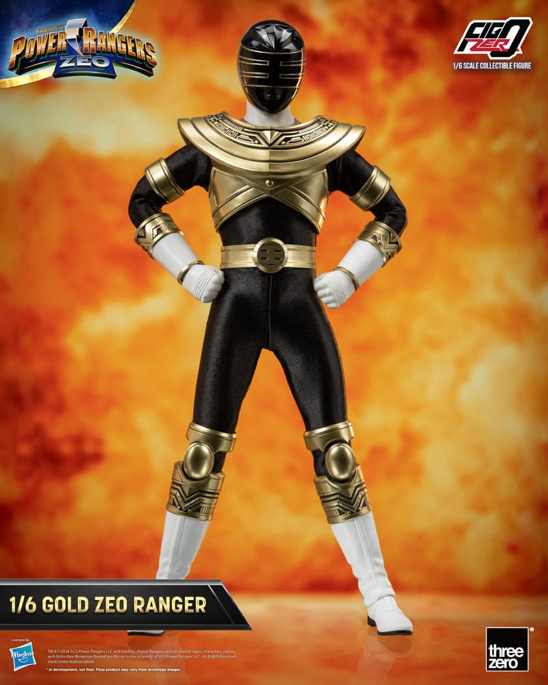Power Rangers Zeo FigZero Action Figure 1/6 Gold Zeo Ranger 30 cm