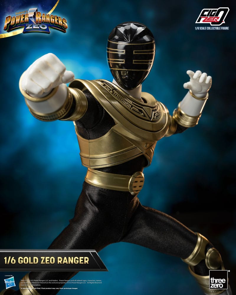 Power Rangers Zeo FigZero Action Figure 1/6 Gold Zeo Ranger 30 cm