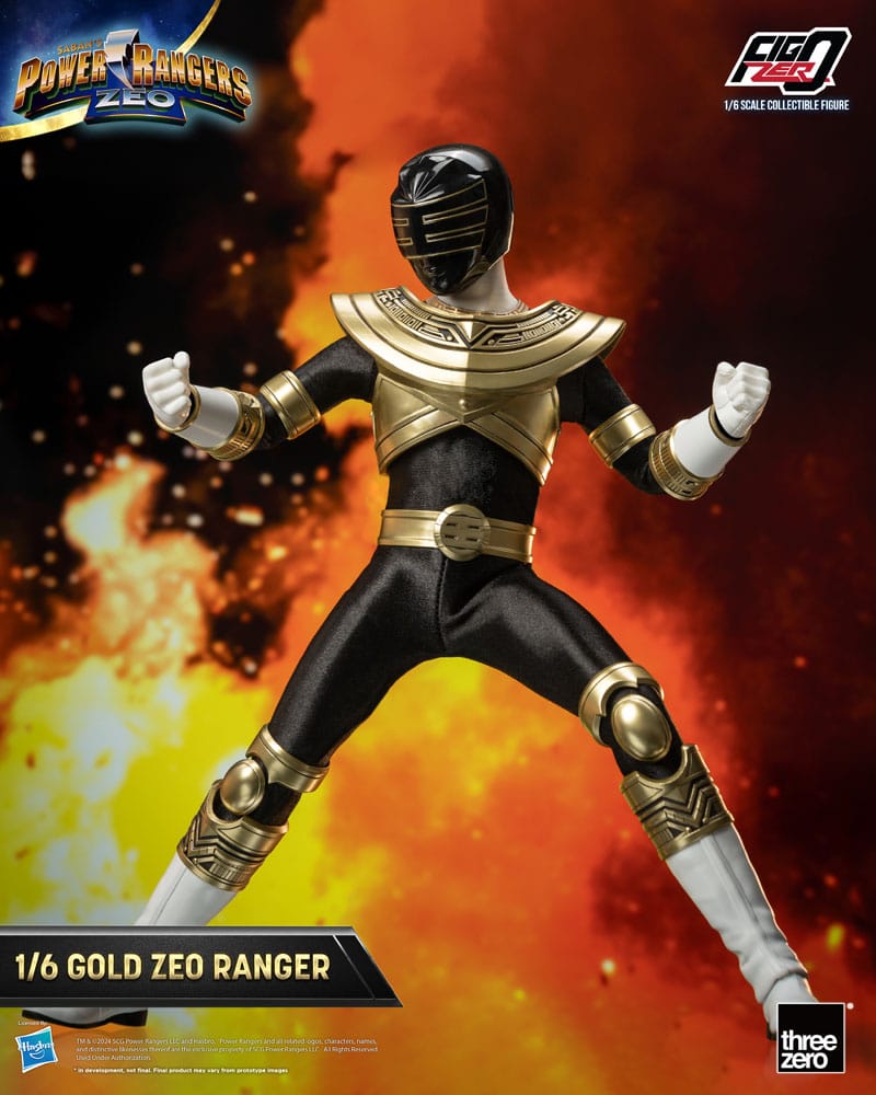 Power Rangers Zeo FigZero Action Figure 1/6 Gold Zeo Ranger 30 cm