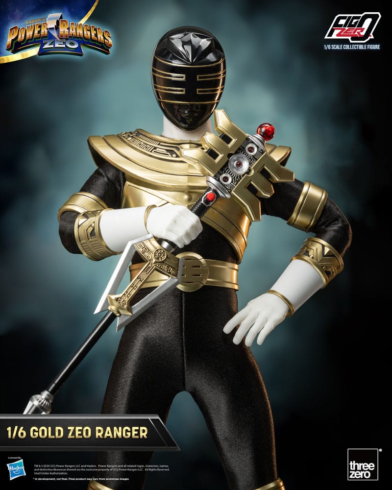 Power Rangers Zeo FigZero Action Figure 1/6 Gold Zeo Ranger 30 cm