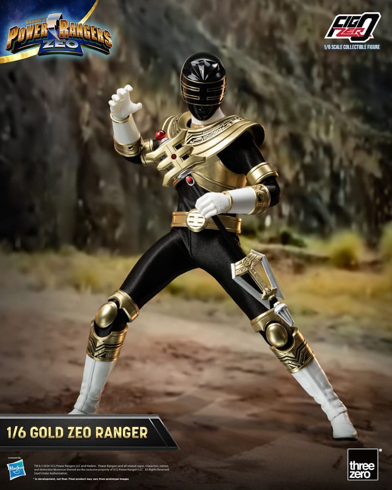 Power Rangers Zeo FigZero Action Figure 1/6 Gold Zeo Ranger 30 cm