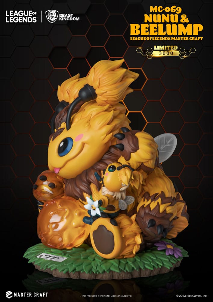 League of Legends Master Craft Statue Nunu & Beelump 35 cm