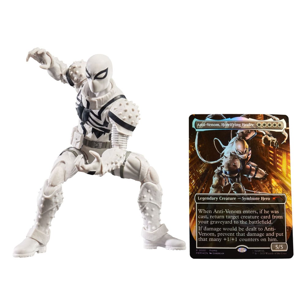 Marvel Legends Magic: The Gathering Action Figure Agent Anti-Venom (plus Exclusive Foil Card) 15 cm