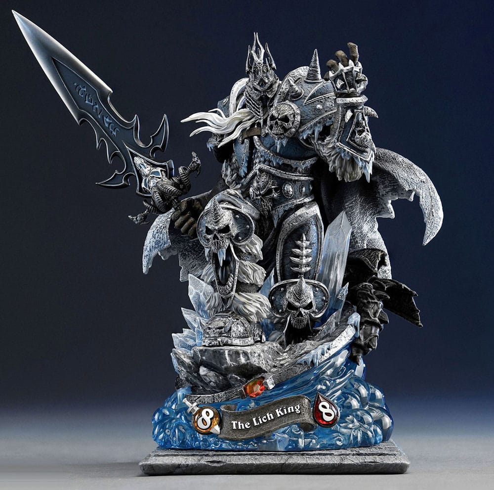 Hearthstone Statue 1/10 The Lich King 30 cm