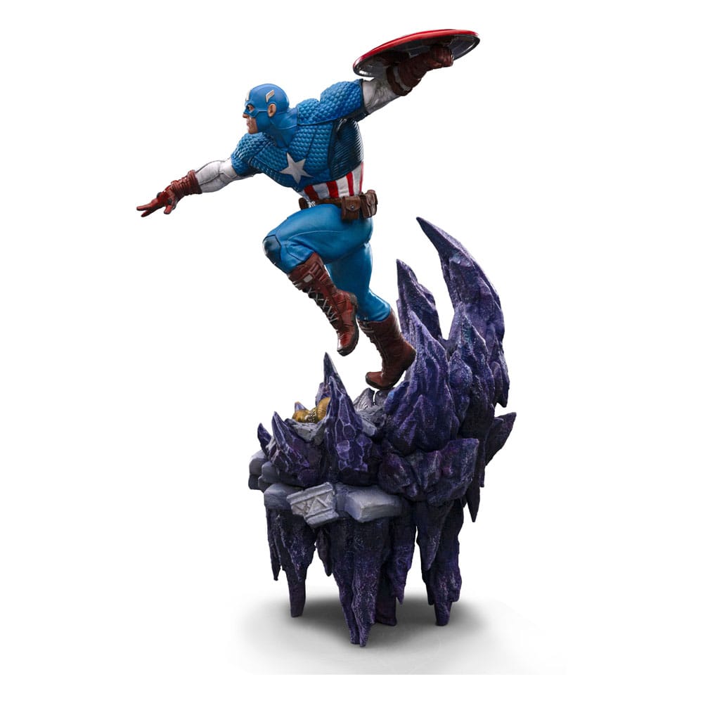 Marvel Deluxe BDS Art Scale Statue 1/10 Captain America 34 cm