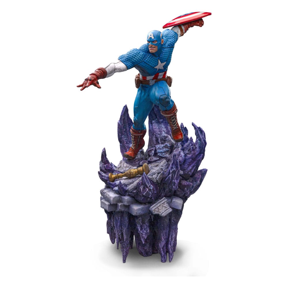 Marvel Deluxe BDS Art Scale Statue 1/10 Captain America 34 cm