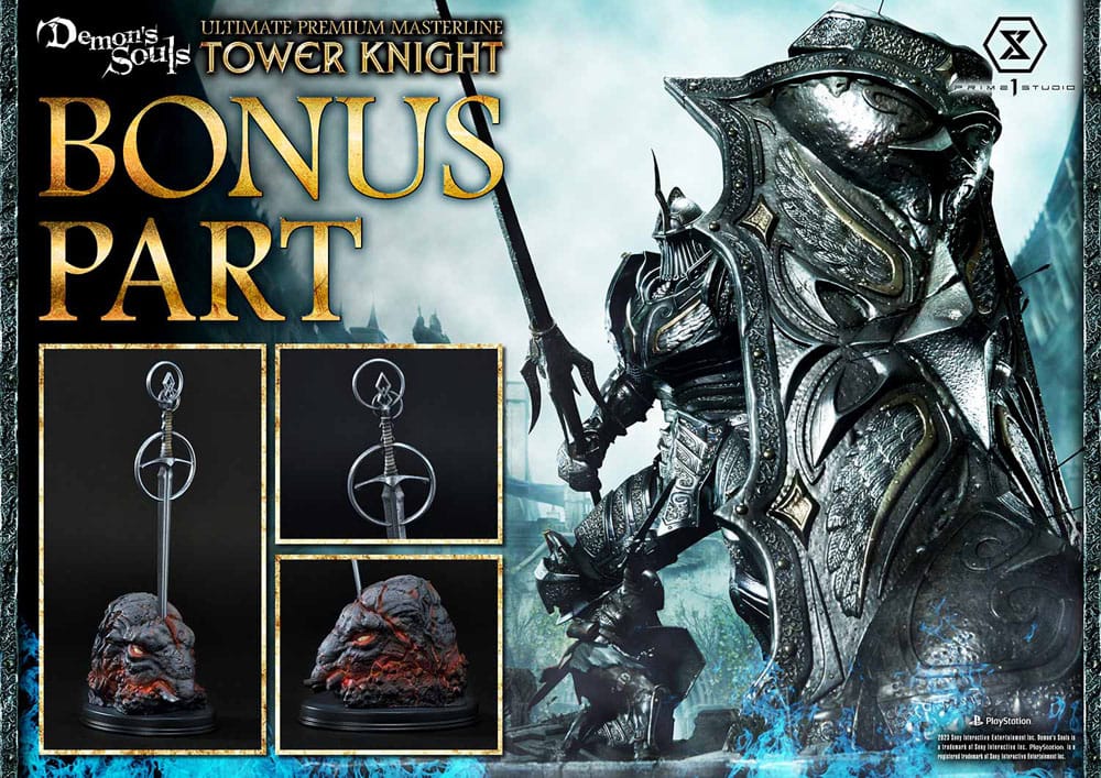 Demon's Souls Statue Tower Knight Deluxe Bonus Version 59 cm