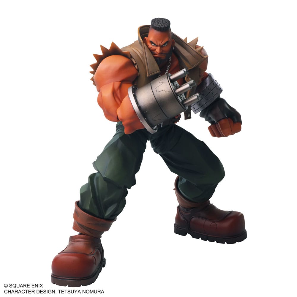 Final Fantasy VII Bring Arts Action Figure Barret Wallace 17 cm