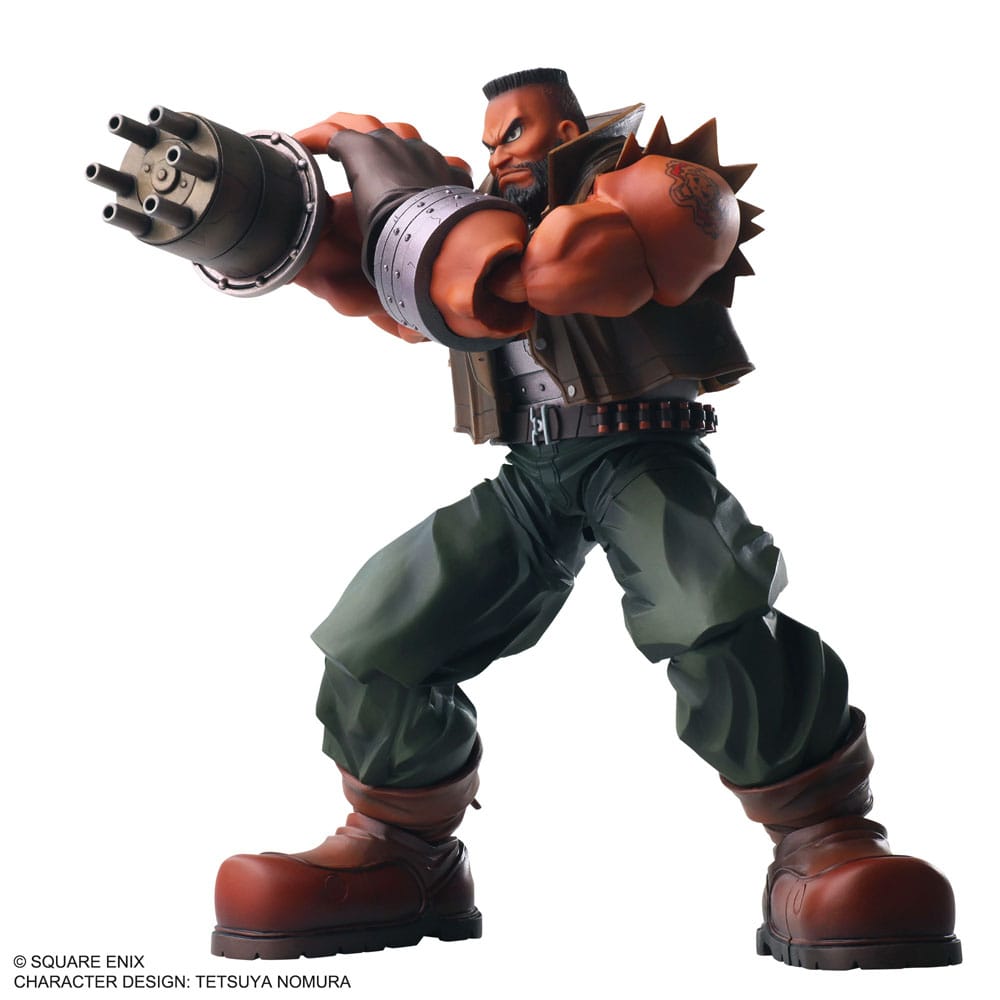 Final Fantasy VII Bring Arts Action Figure Barret Wallace 17 cm
