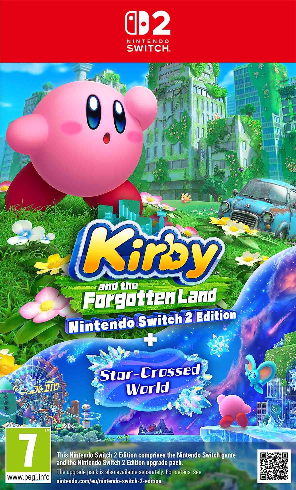 Kirby and the Forgotten Land Nintendo Switch 2 Edition + Star-Crossed World - Nintendo Switch 2