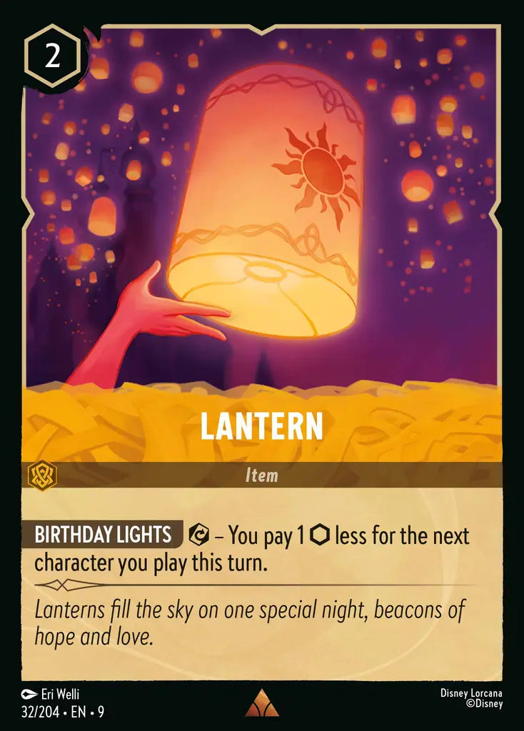 Disney Lorcana Fabled 032/204 Lantern