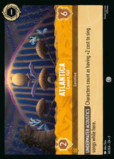 Disney Lorcana Fabled 034/204 Atlantica - Concert Hall Foil