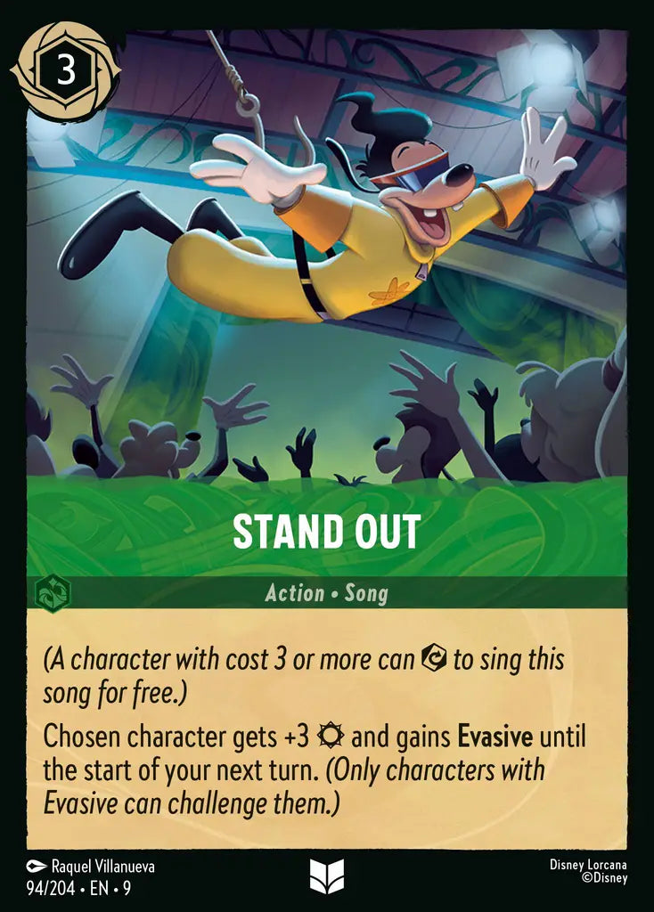 Disney Lorcana Fabled 094/204 Stand Out