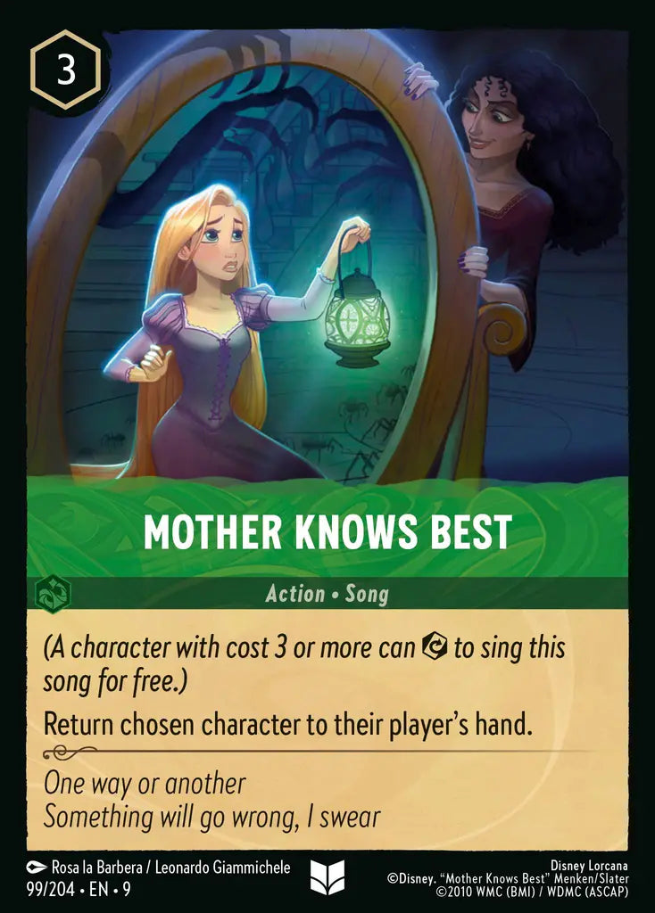 Disney Lorcana Fabled 099/204 Mother Knows Best