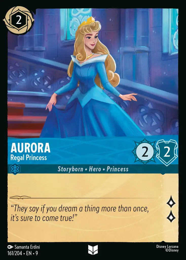Disney Lorcana Fabled 161/204 Aurora - Regal Princess